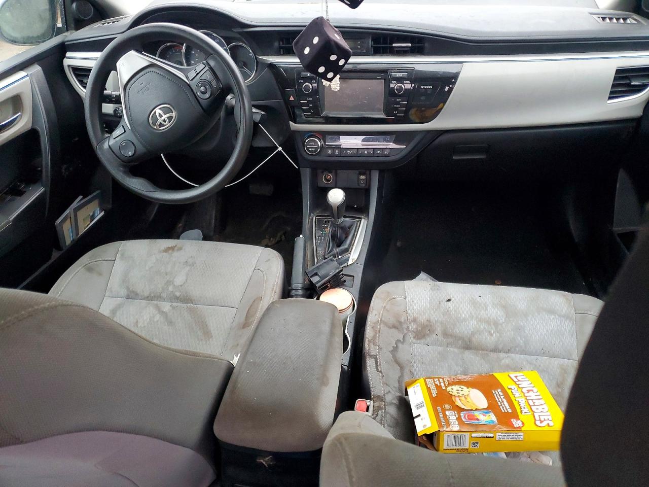 2016 Toyota Corolla L Silver vin: 2T1BURHE2GC636291