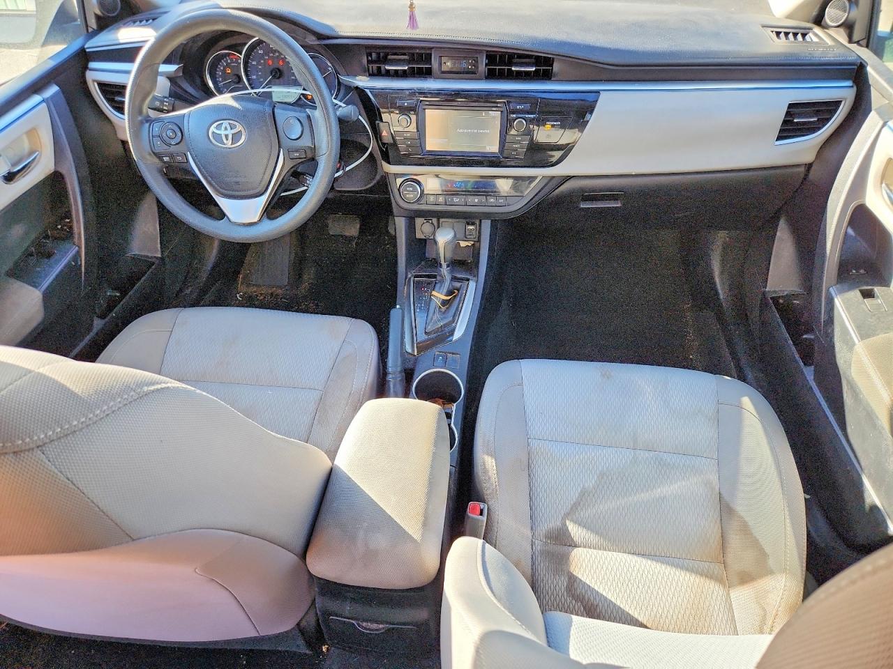 2016 Toyota Corolla L Серый vin: 2T1BURHE2GC658324