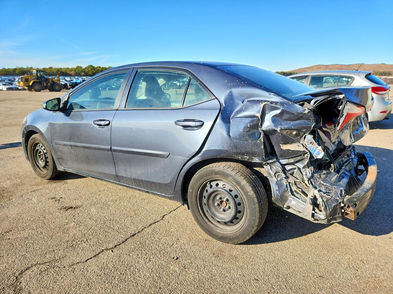 2016 Toyota Corolla L Серый vin: 2T1BURHE2GC658324