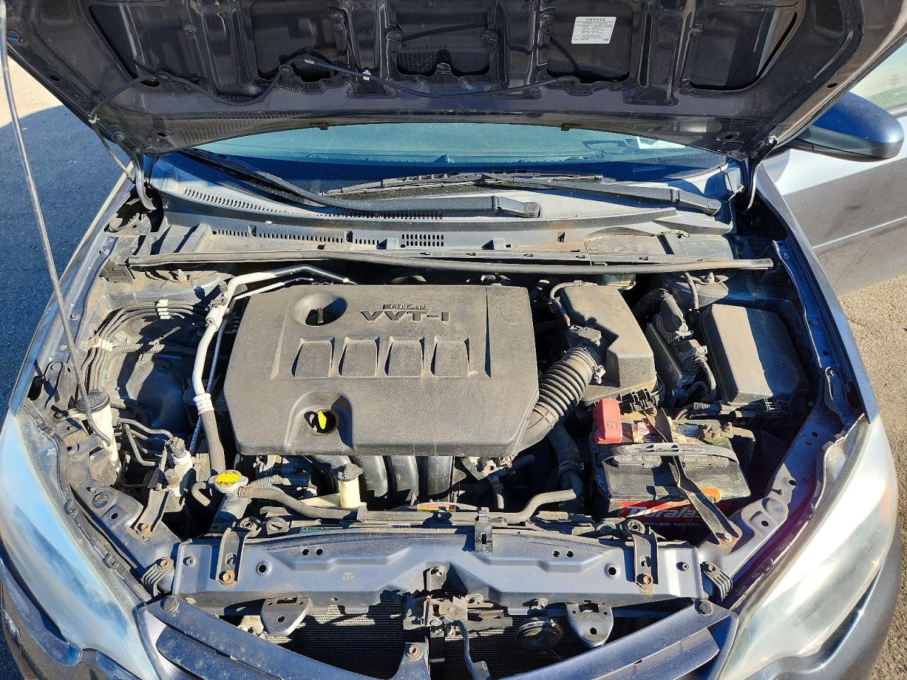 2016 Toyota Corolla L Серый vin: 2T1BURHE2GC658324