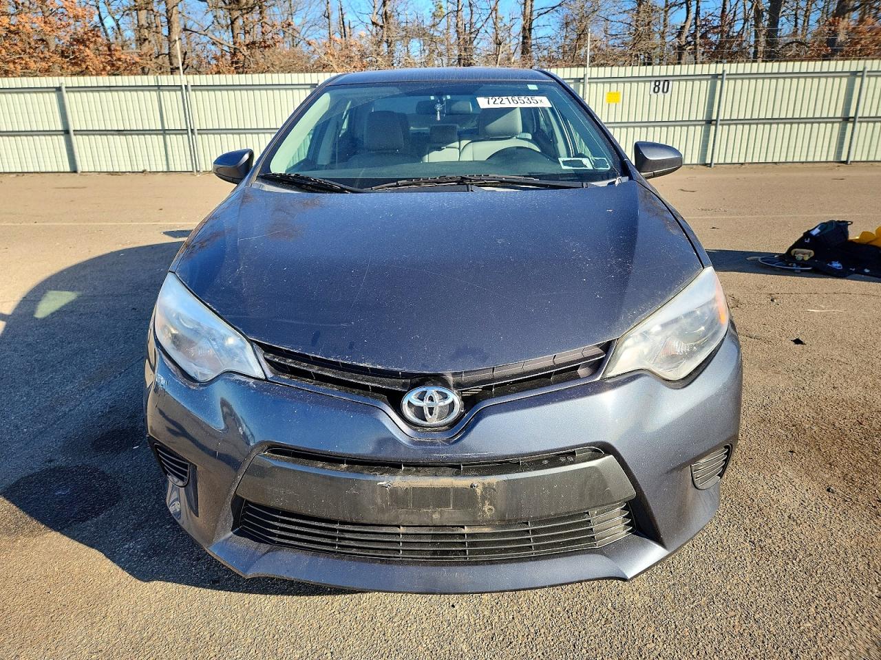 2016 Toyota Corolla L Серый vin: 2T1BURHE2GC658324
