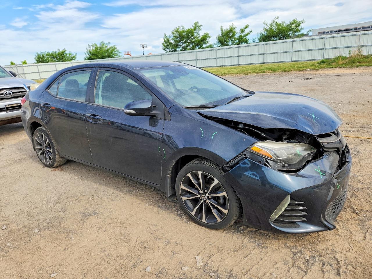2017 Toyota Corolla Se Black vin: 2T1BURHE2HC946507