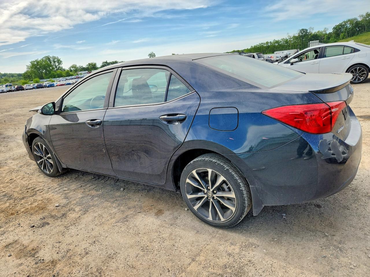 2017 Toyota Corolla Se Black vin: 2T1BURHE2HC946507