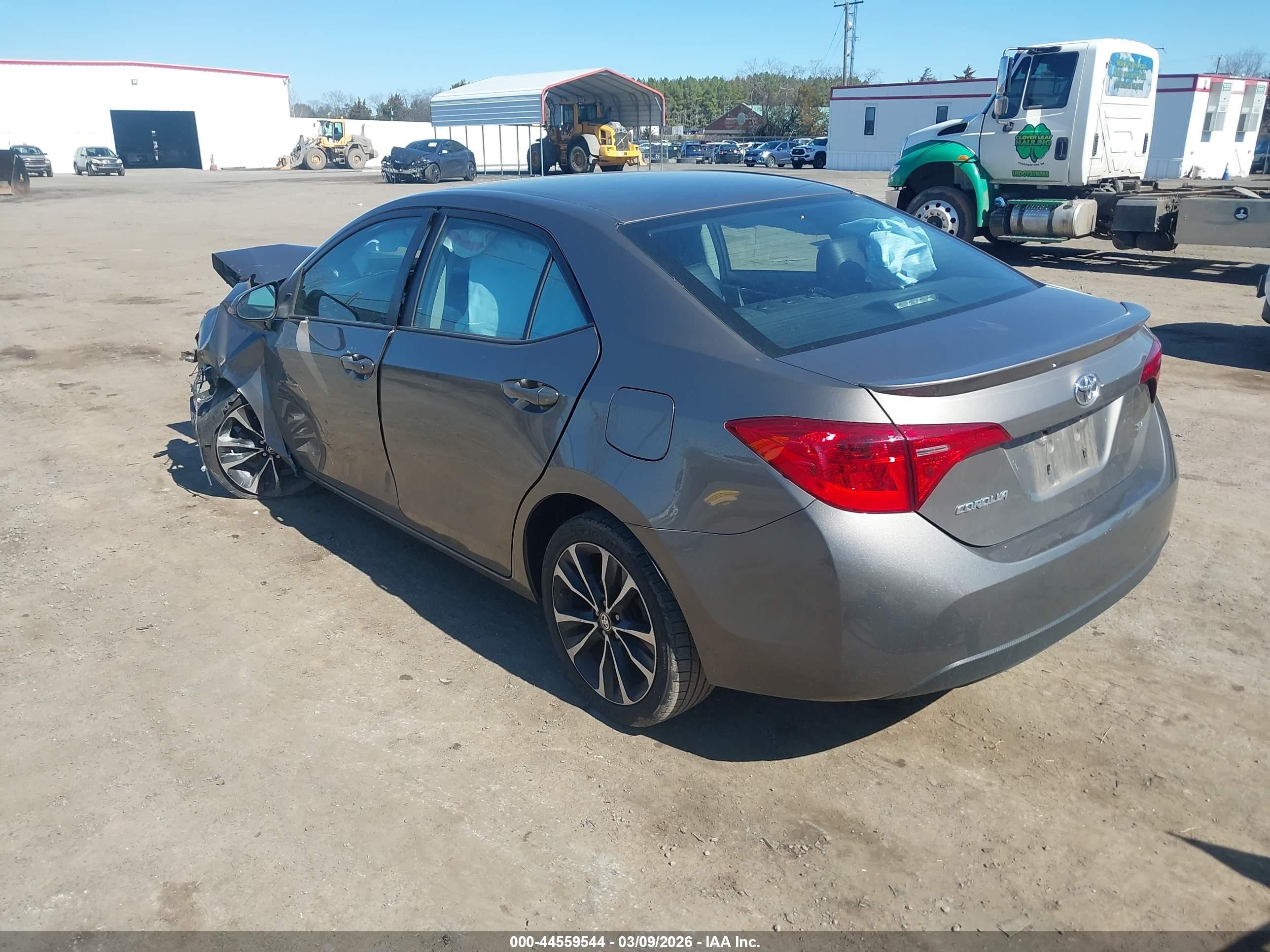2018 Toyota Corolla Se Gray vin: 2T1BURHE2JC979061