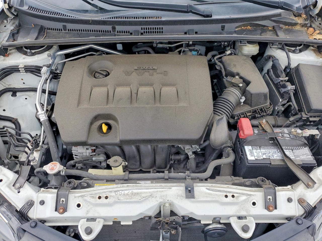 2019 Toyota Corolla Le White vin: 2T1BURHE2KC189941