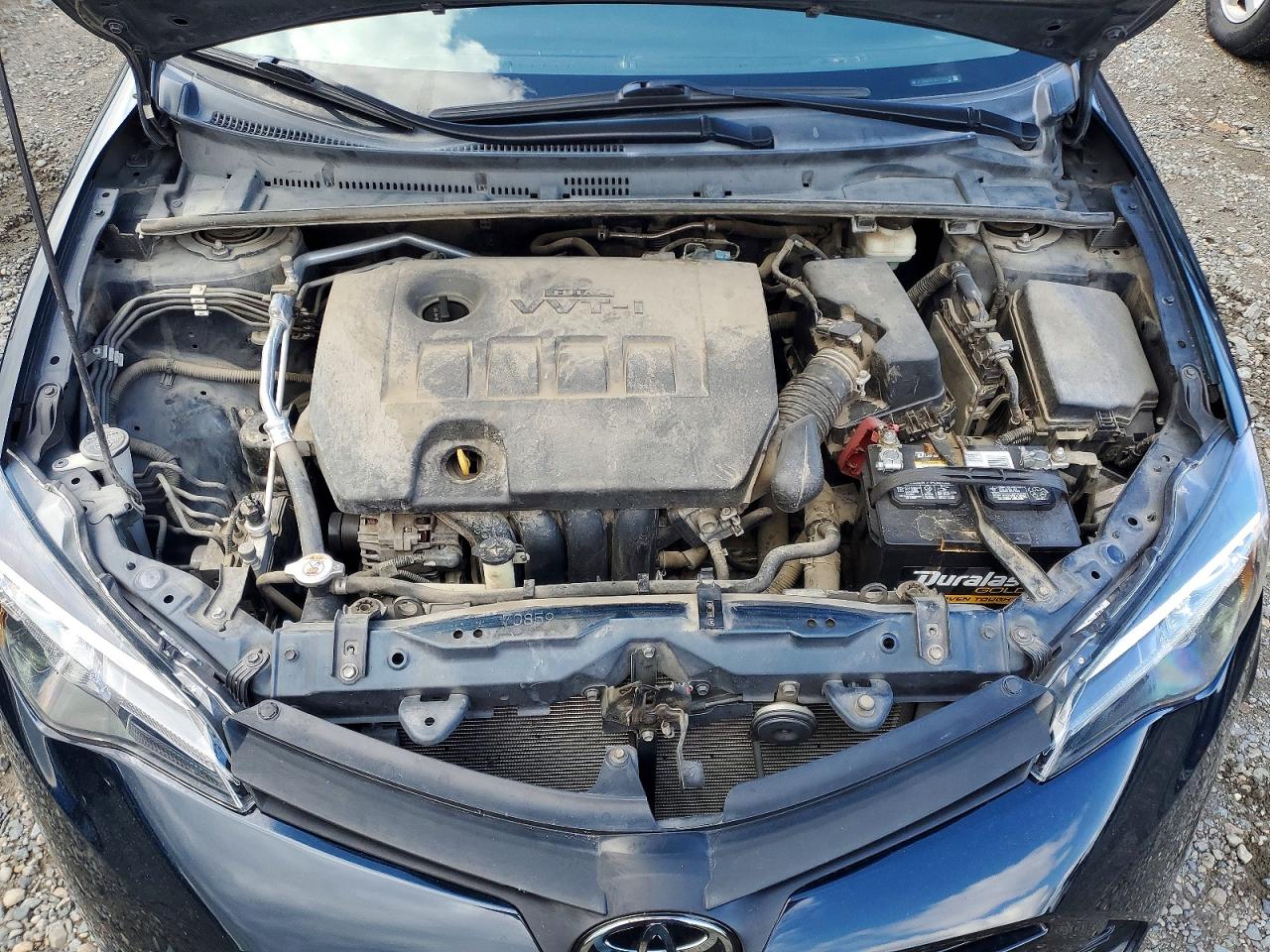 2019 Toyota Corolla Le Blue vin: 2T1BURHE2KC192676