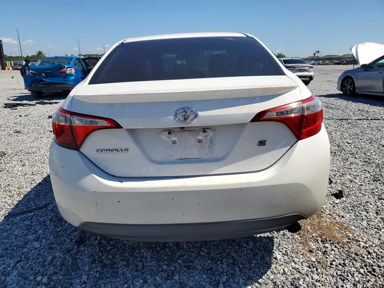 2014 Toyota Corolla S Plus White vin: 2T1BURHE3EC002579