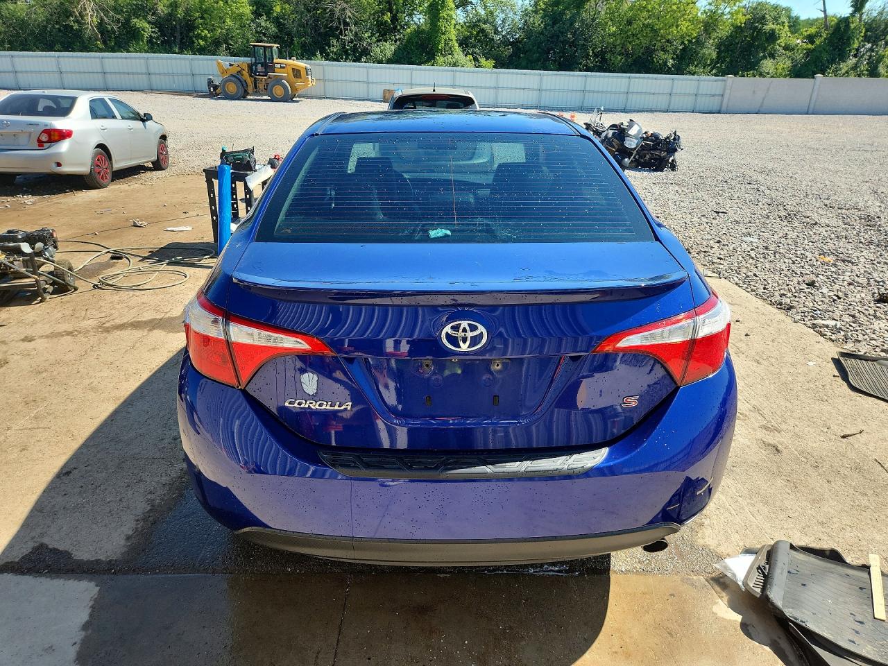 2014 Toyota Corolla S Plus Blue vin: 2T1BURHE3EC004753