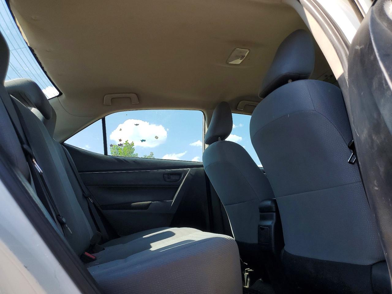 2014 Toyota Corolla L White vin: 2T1BURHE3EC005157