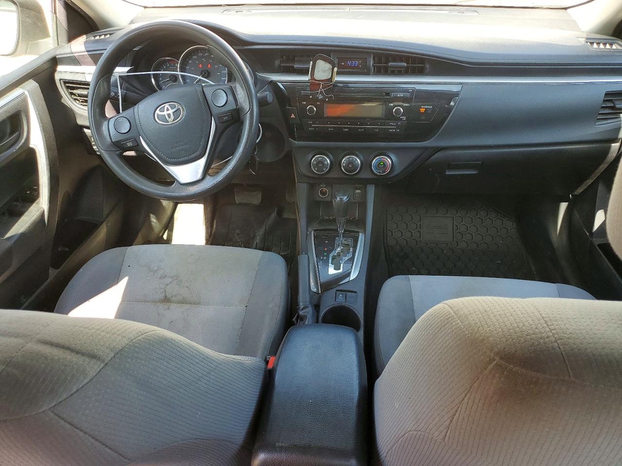 2014 Toyota Corolla L White vin: 2T1BURHE3EC005157
