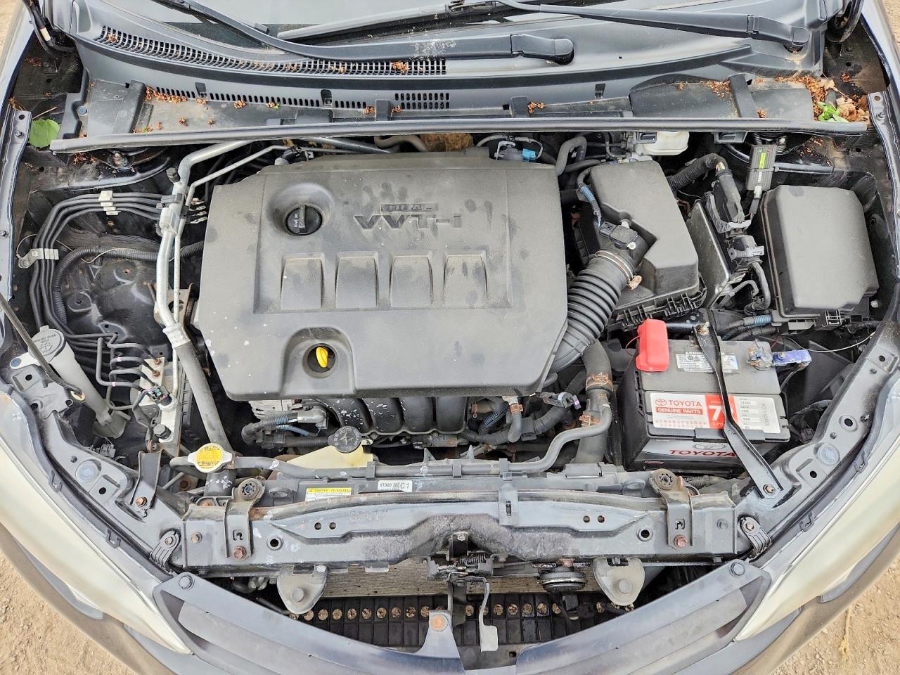 2014 Toyota Corolla L Черный vin: 2T1BURHE3EC010181