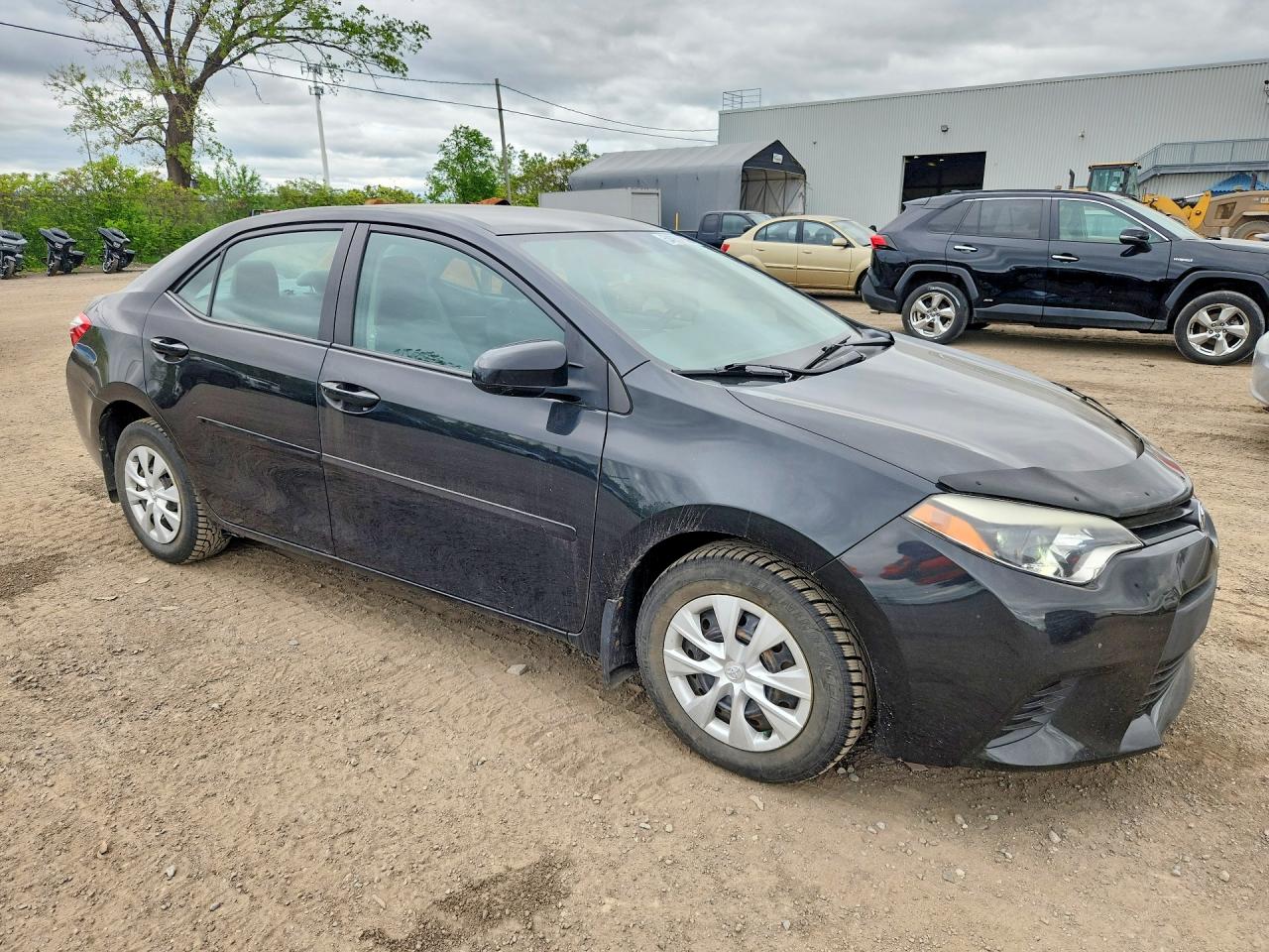 2014 Toyota Corolla L Черный vin: 2T1BURHE3EC010181