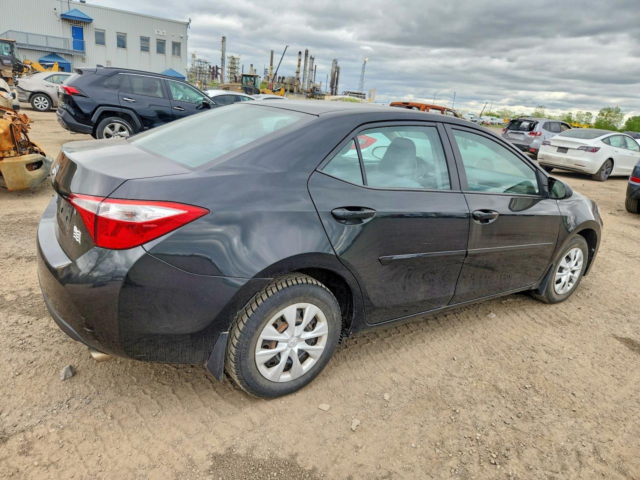 2014 Toyota Corolla L Черный vin: 2T1BURHE3EC010181