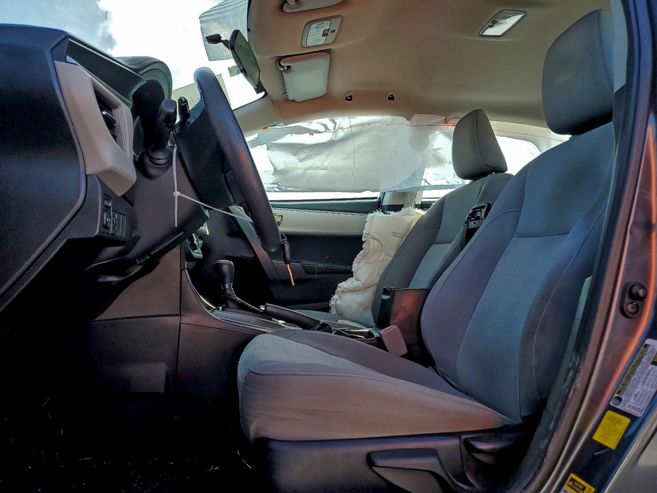 2014 Toyota Corolla L Gray vin: 2T1BURHE3EC027417