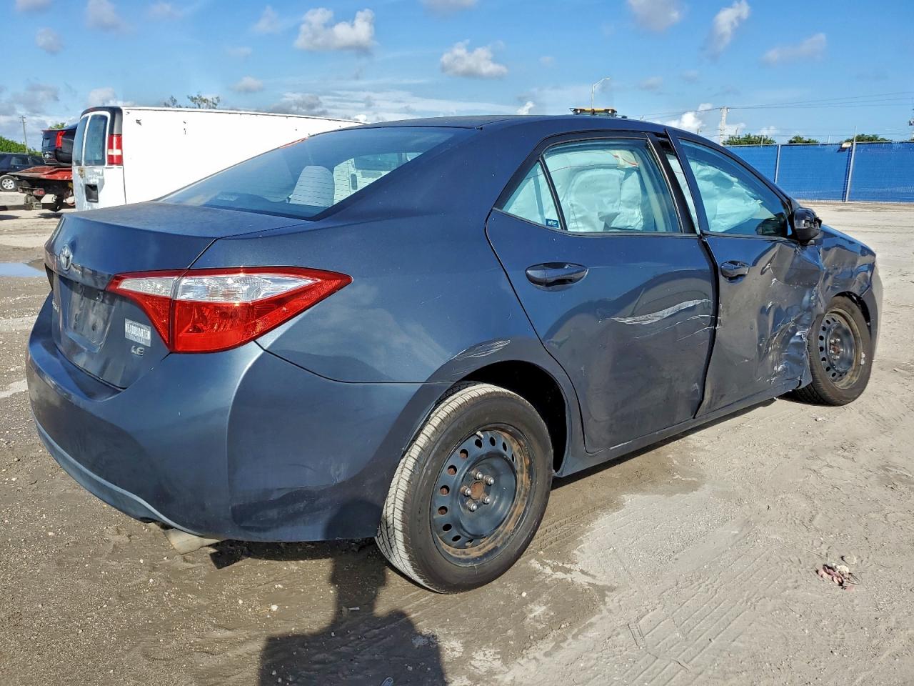 2014 Toyota Corolla L Gray vin: 2T1BURHE3EC027417