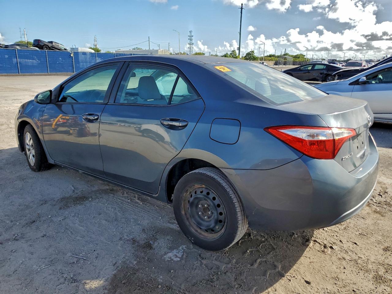 2014 Toyota Corolla L Gray vin: 2T1BURHE3EC027417