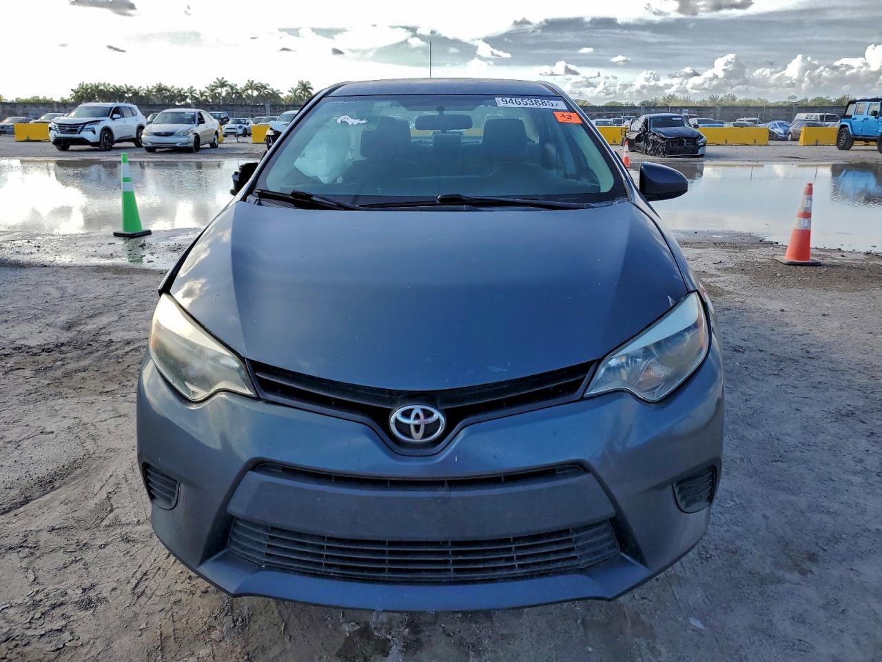 2014 Toyota Corolla L Gray vin: 2T1BURHE3EC027417