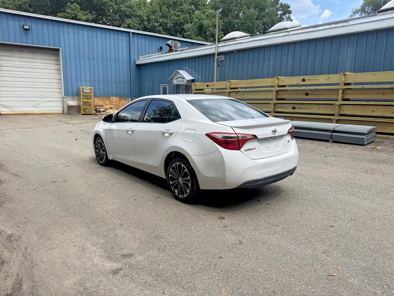 2014 Toyota Corolla S Plus Белый vin: 2T1BURHE3EC027496
