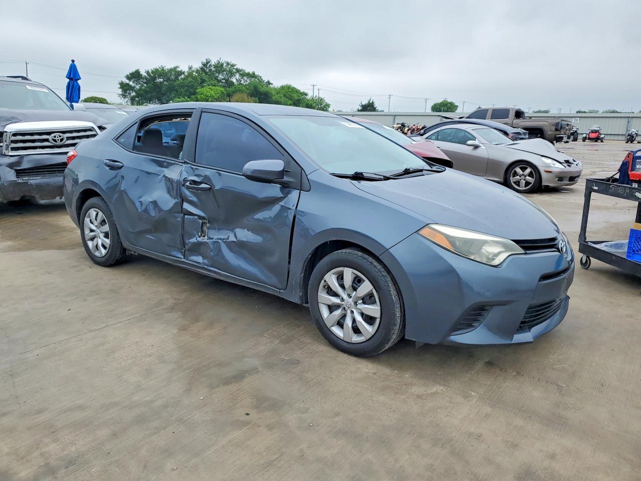 2014 Toyota Corolla Le Угольный vin: 2T1BURHE3EC027997