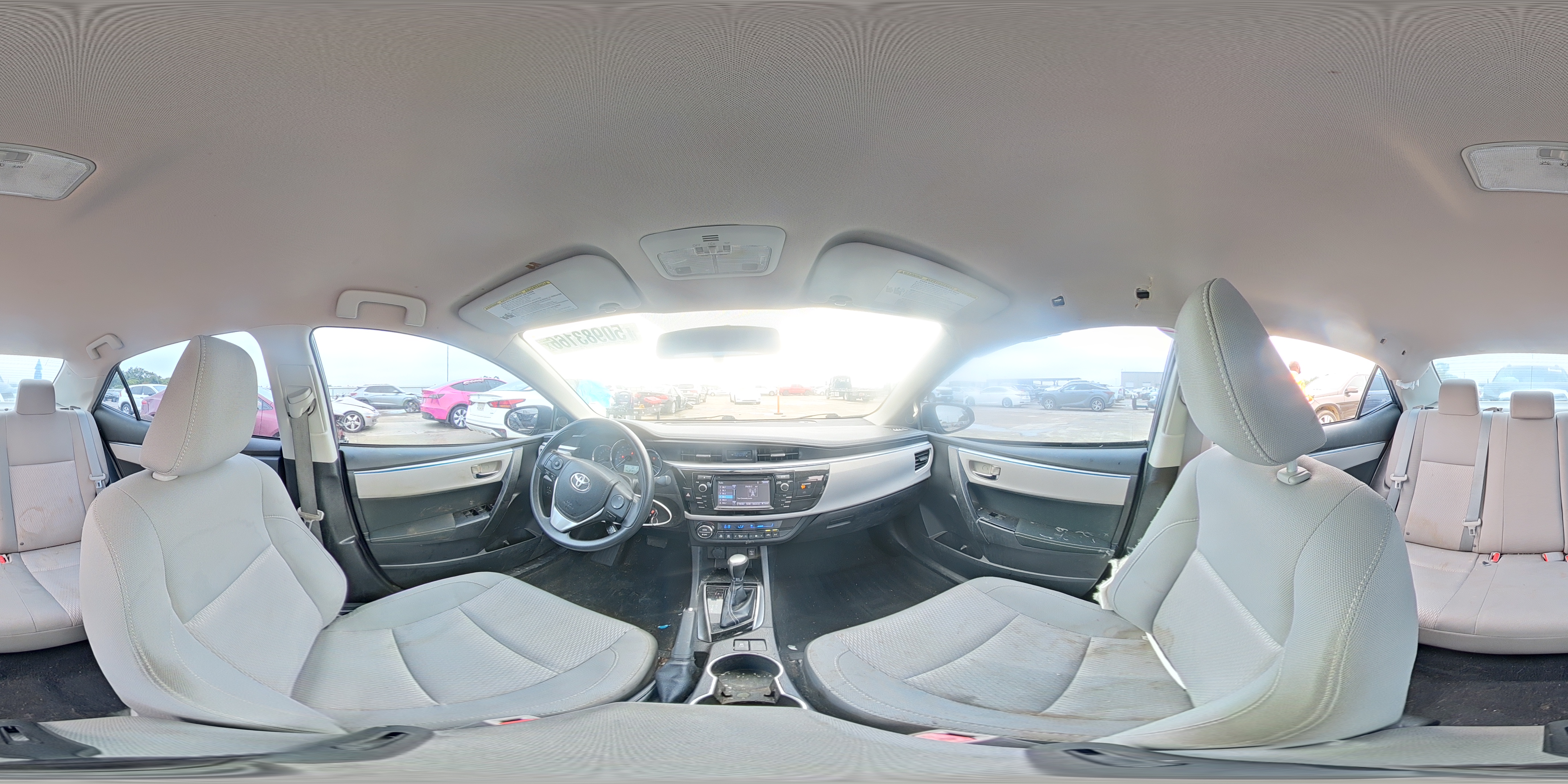 2014 Toyota Corolla Le Угольный vin: 2T1BURHE3EC027997