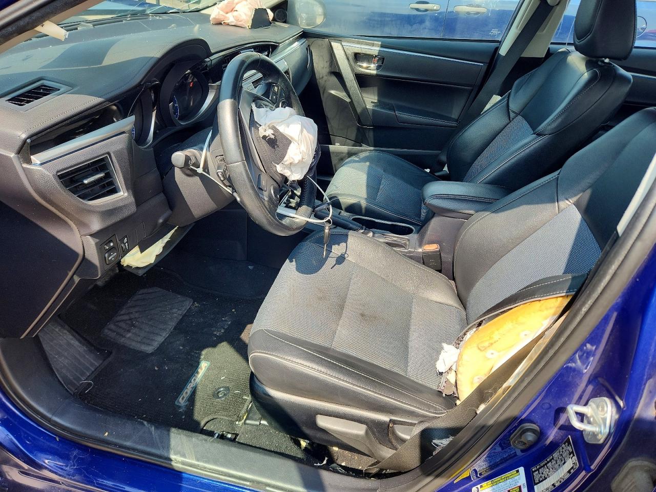2014 Toyota Corolla S Plus Blue vin: 2T1BURHE3EC043522