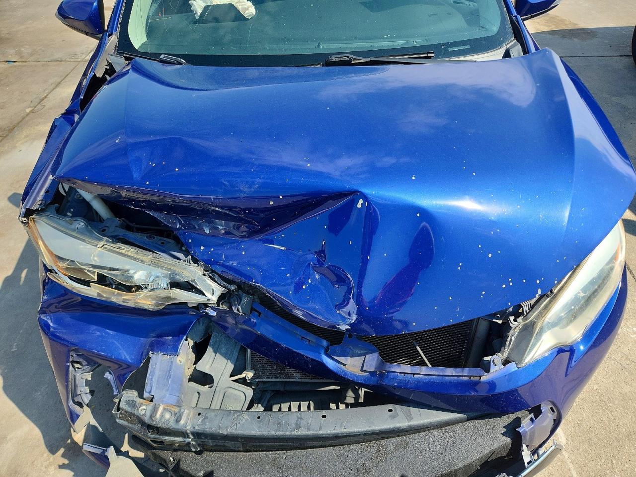 2014 Toyota Corolla S Plus Blue vin: 2T1BURHE3EC043522