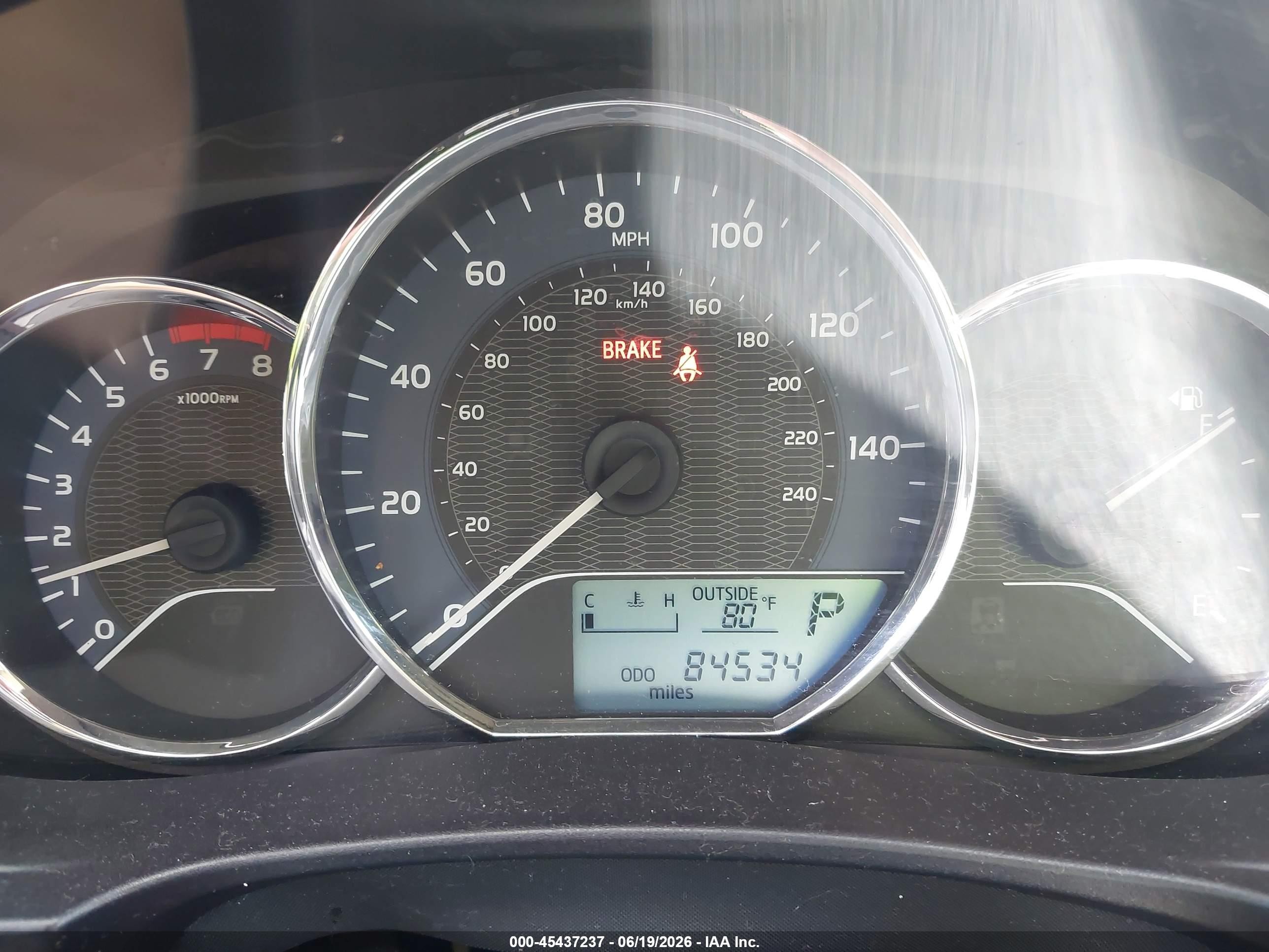 2014 Toyota Corolla Le Gray vin: 2T1BURHE3EC046503