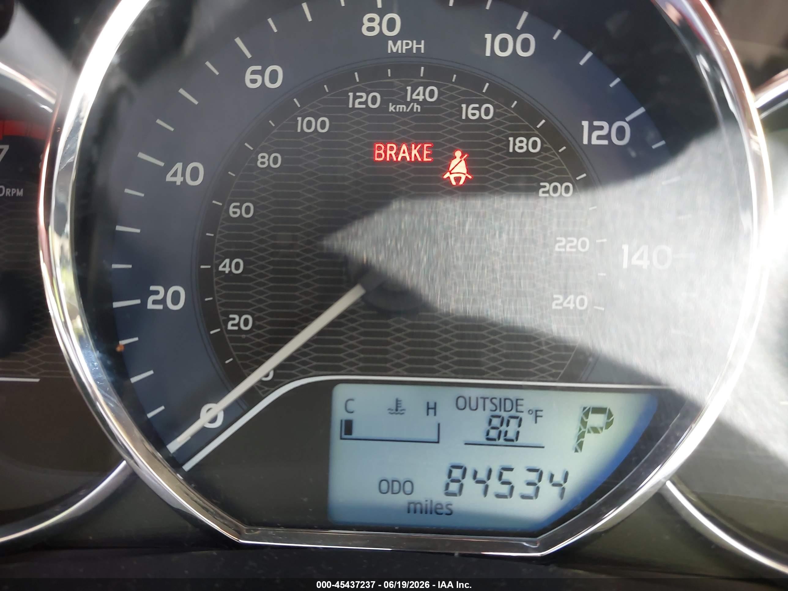 2014 Toyota Corolla Le Gray vin: 2T1BURHE3EC046503