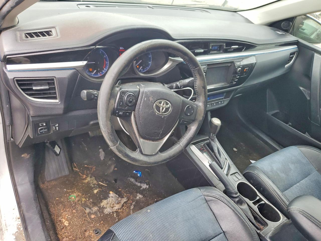 2014 Toyota Corolla S Plus White vin: 2T1BURHE3EC048557