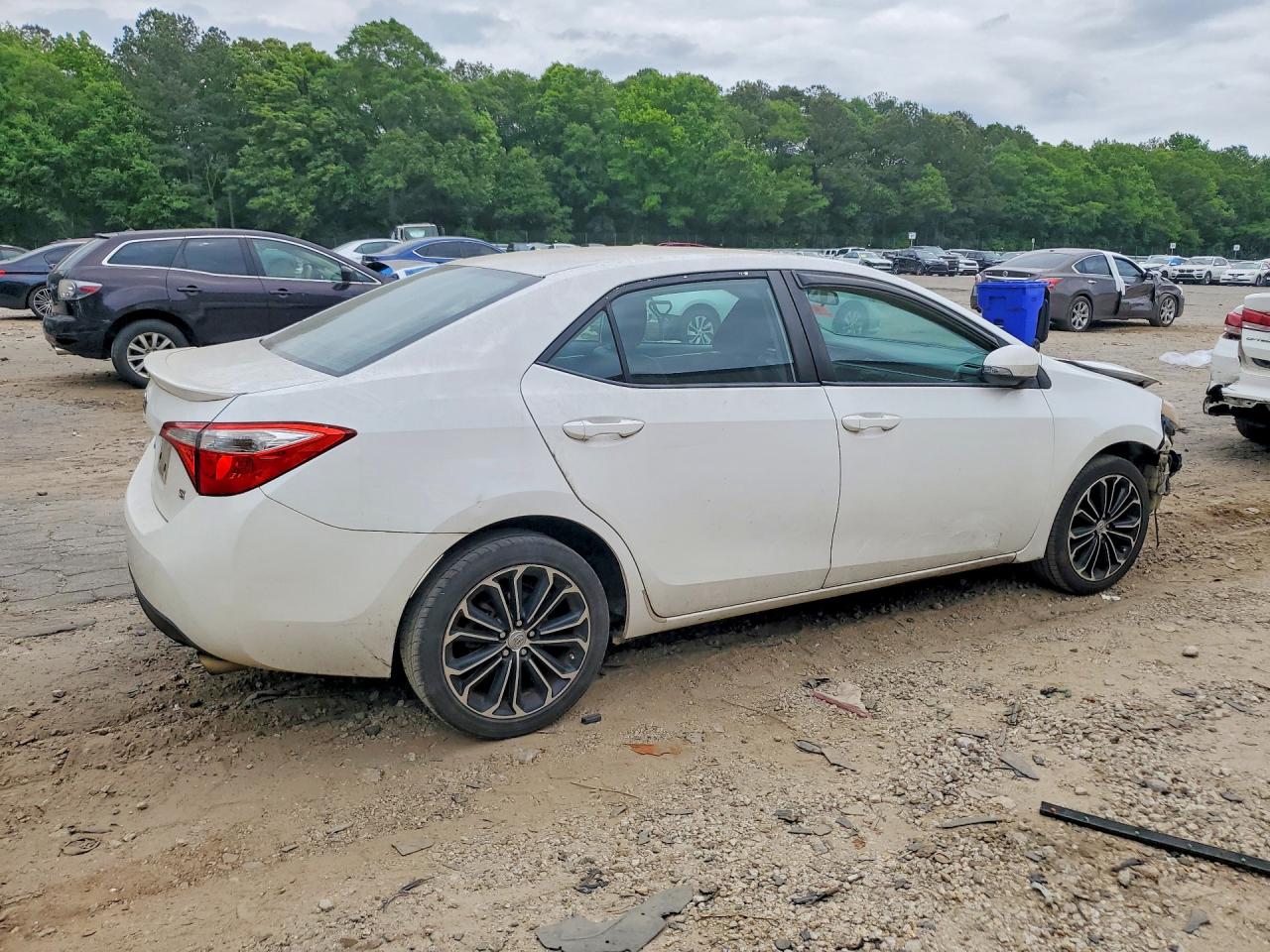 2014 Toyota Corolla S Plus White vin: 2T1BURHE3EC048557