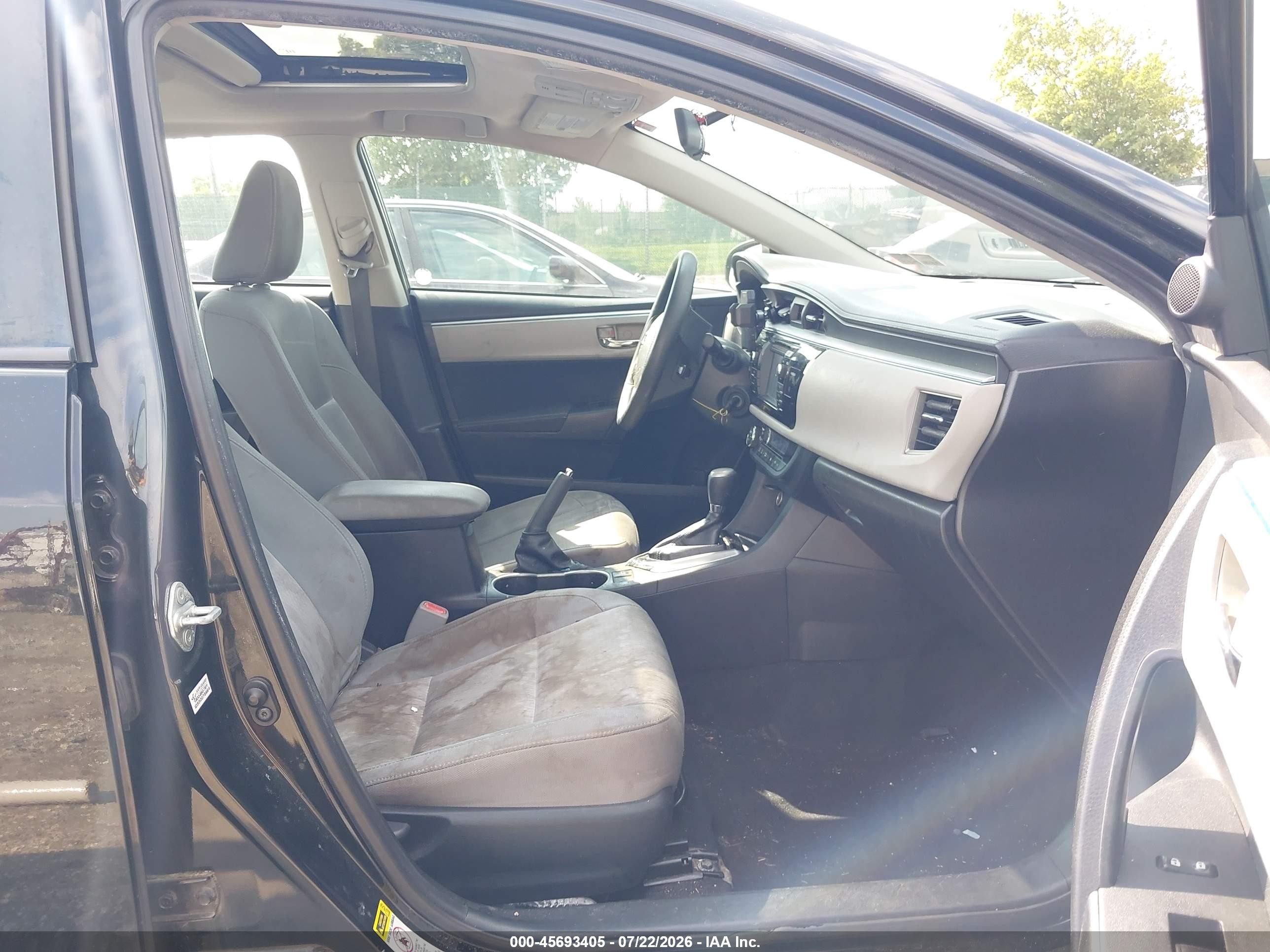 2014 Toyota Corolla Le Plus Dark Blue vin: 2T1BURHE3EC051491