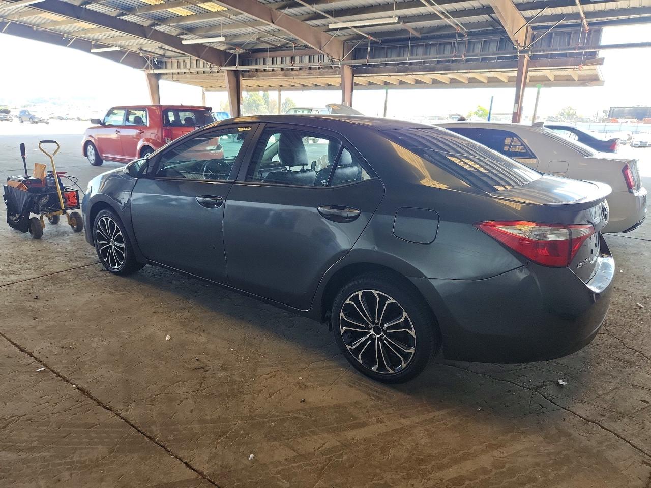 2014 Toyota Corolla S Plus Gray vin: 2T1BURHE3EC071398