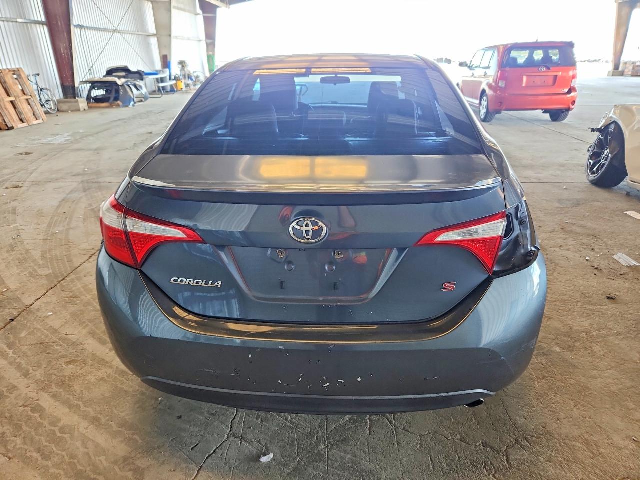 2014 Toyota Corolla S Plus Gray vin: 2T1BURHE3EC071398