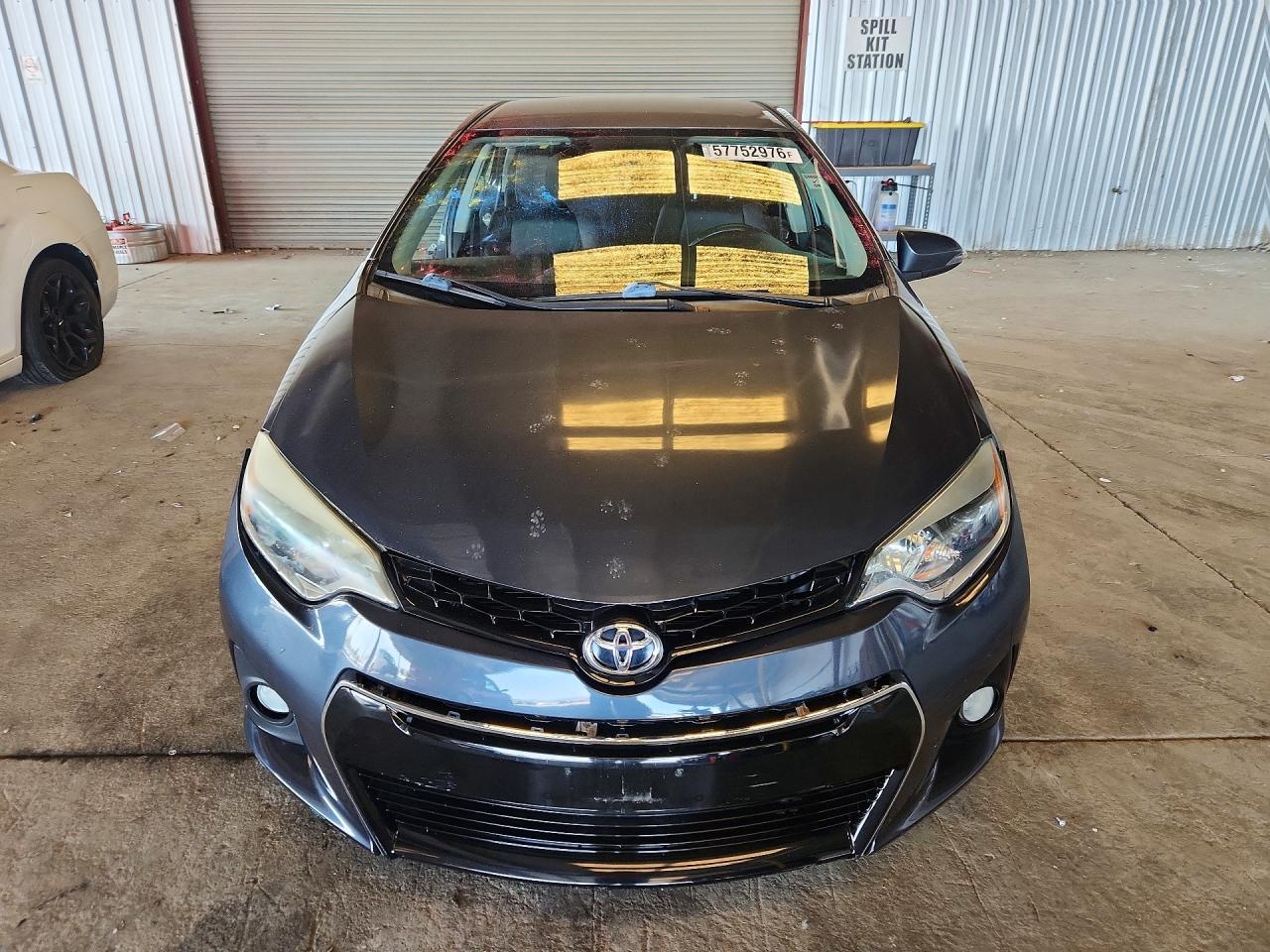 2014 Toyota Corolla S Plus Gray vin: 2T1BURHE3EC071398
