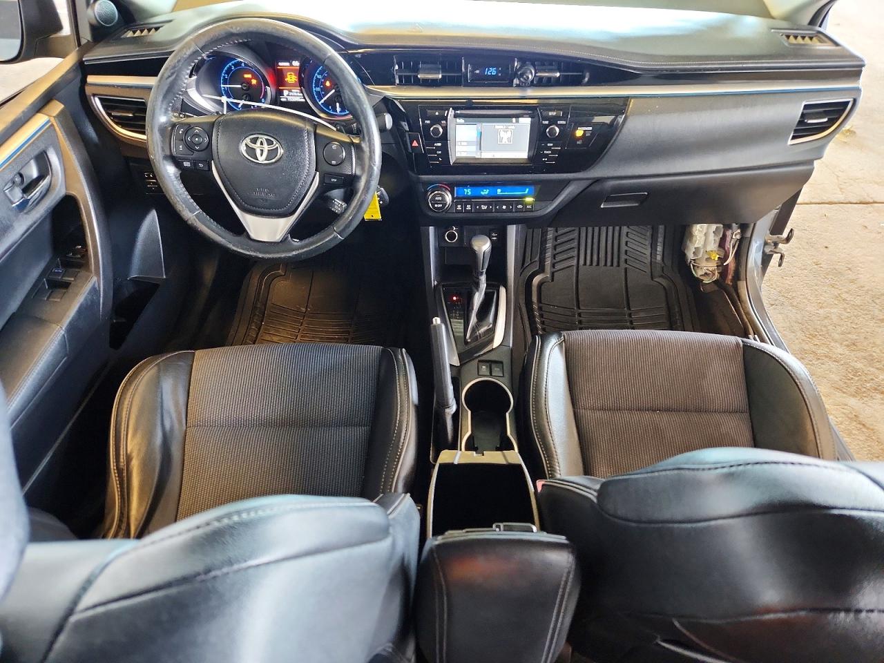 2014 Toyota Corolla S Plus Gray vin: 2T1BURHE3EC071398