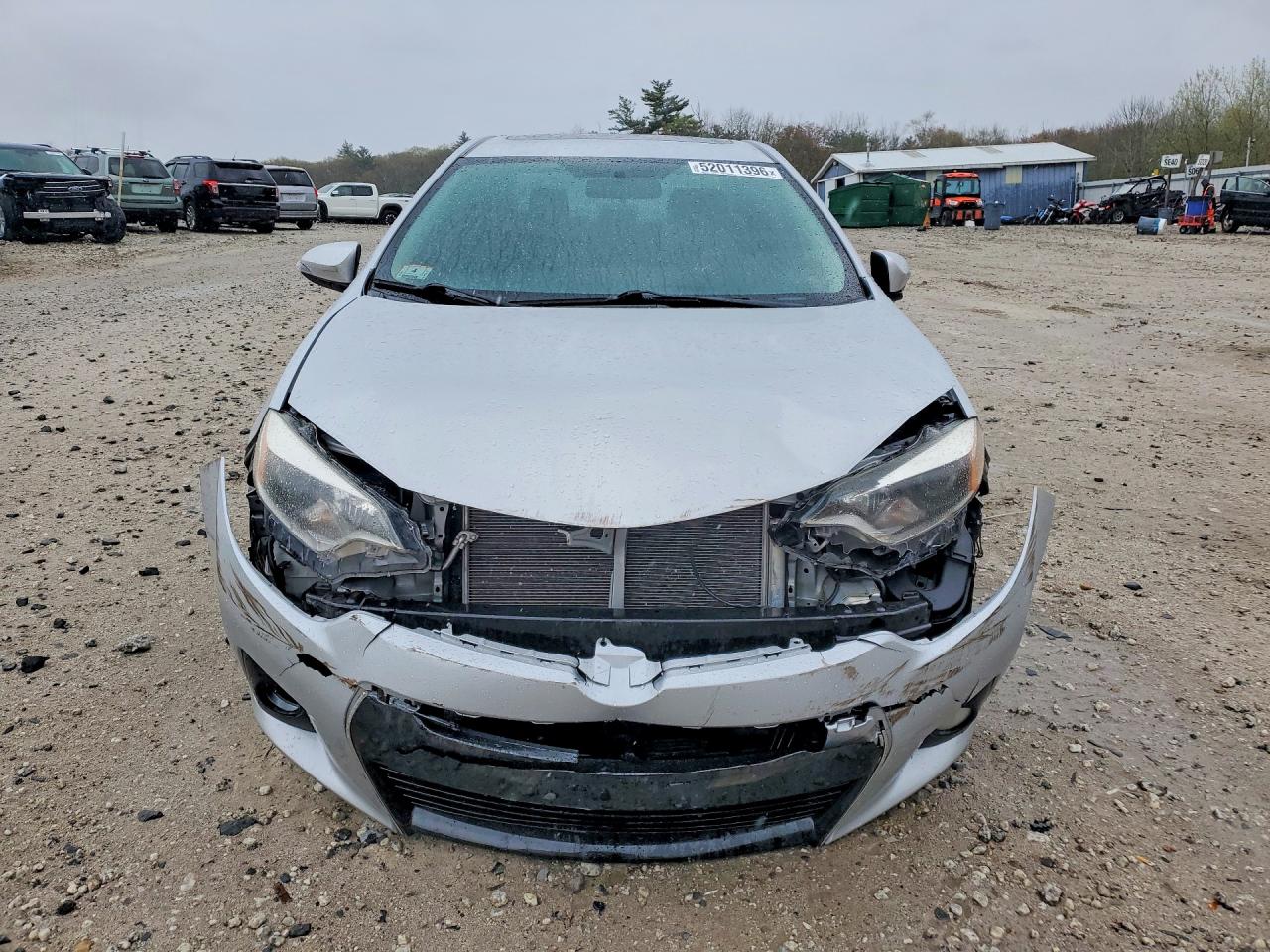 2014 Toyota Corolla S Plus Silver vin: 2T1BURHE3EC077718