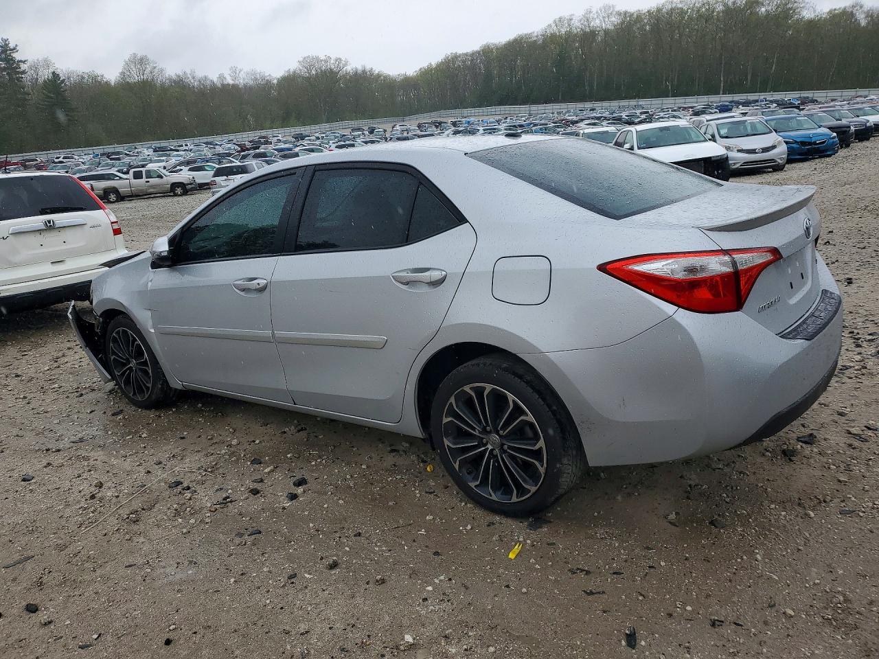 2014 Toyota Corolla S Plus Silver vin: 2T1BURHE3EC077718