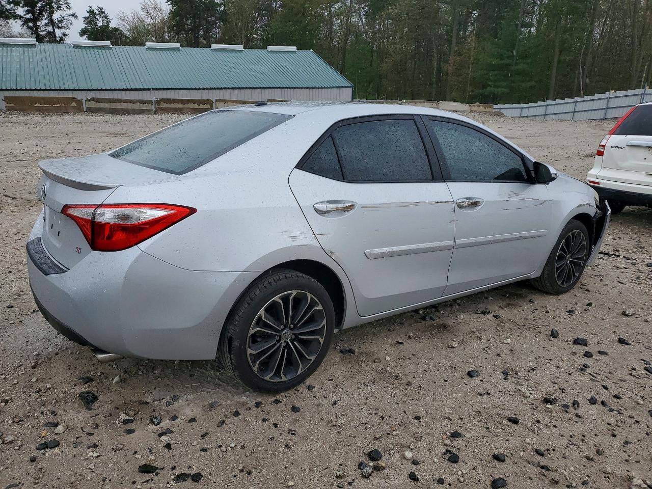 2014 Toyota Corolla S Plus Silver vin: 2T1BURHE3EC077718