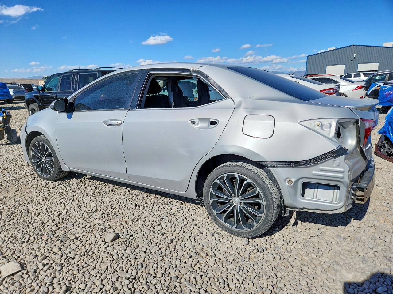 2014 Toyota Corolla S Plus Silver vin: 2T1BURHE3EC112371