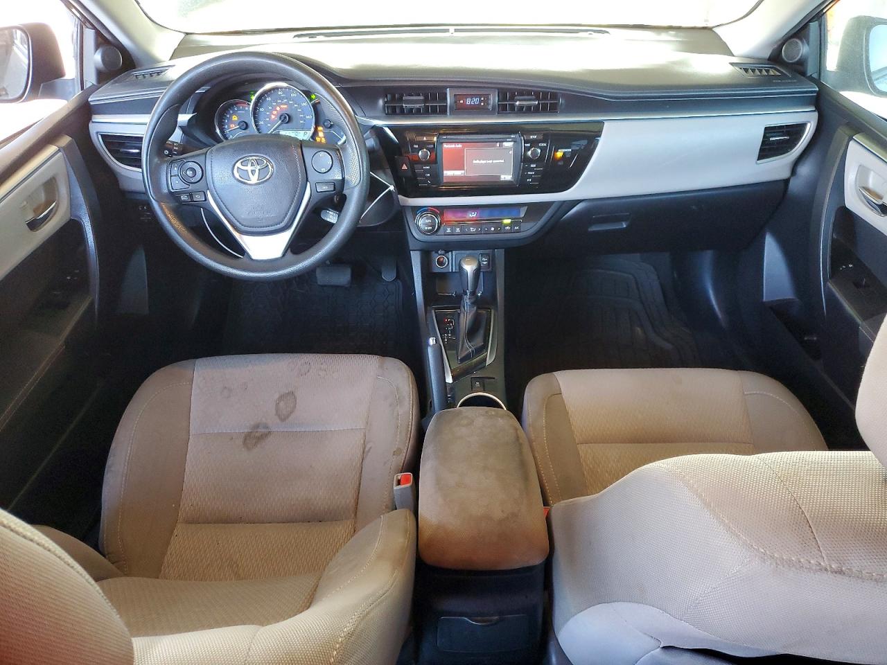 2014 Toyota Corolla Le Gray vin: 2T1BURHE3EC124519