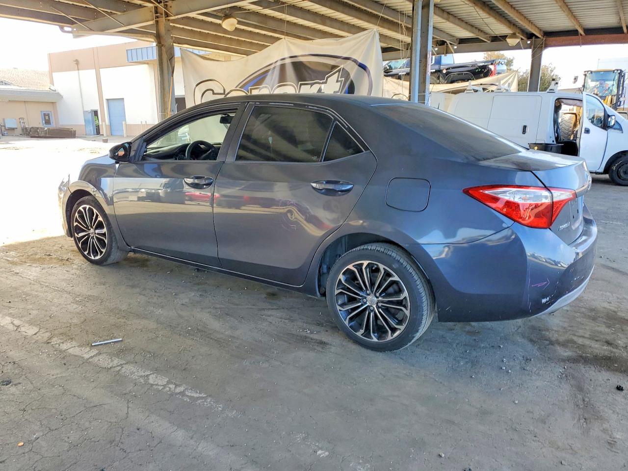 2014 Toyota Corolla Le Gray vin: 2T1BURHE3EC124519