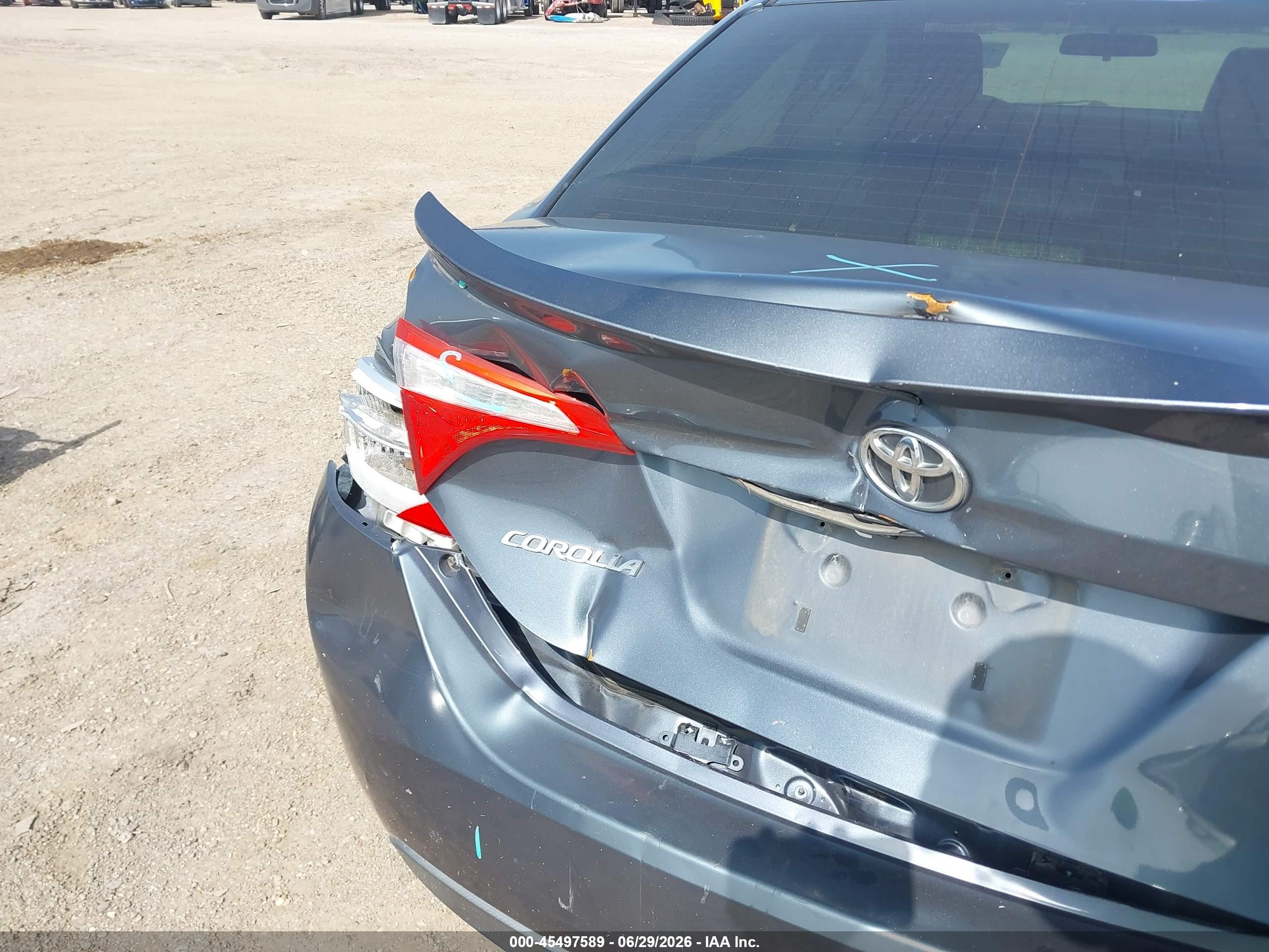 2014 Toyota Corolla S Plus Gray vin: 2T1BURHE3EC135861