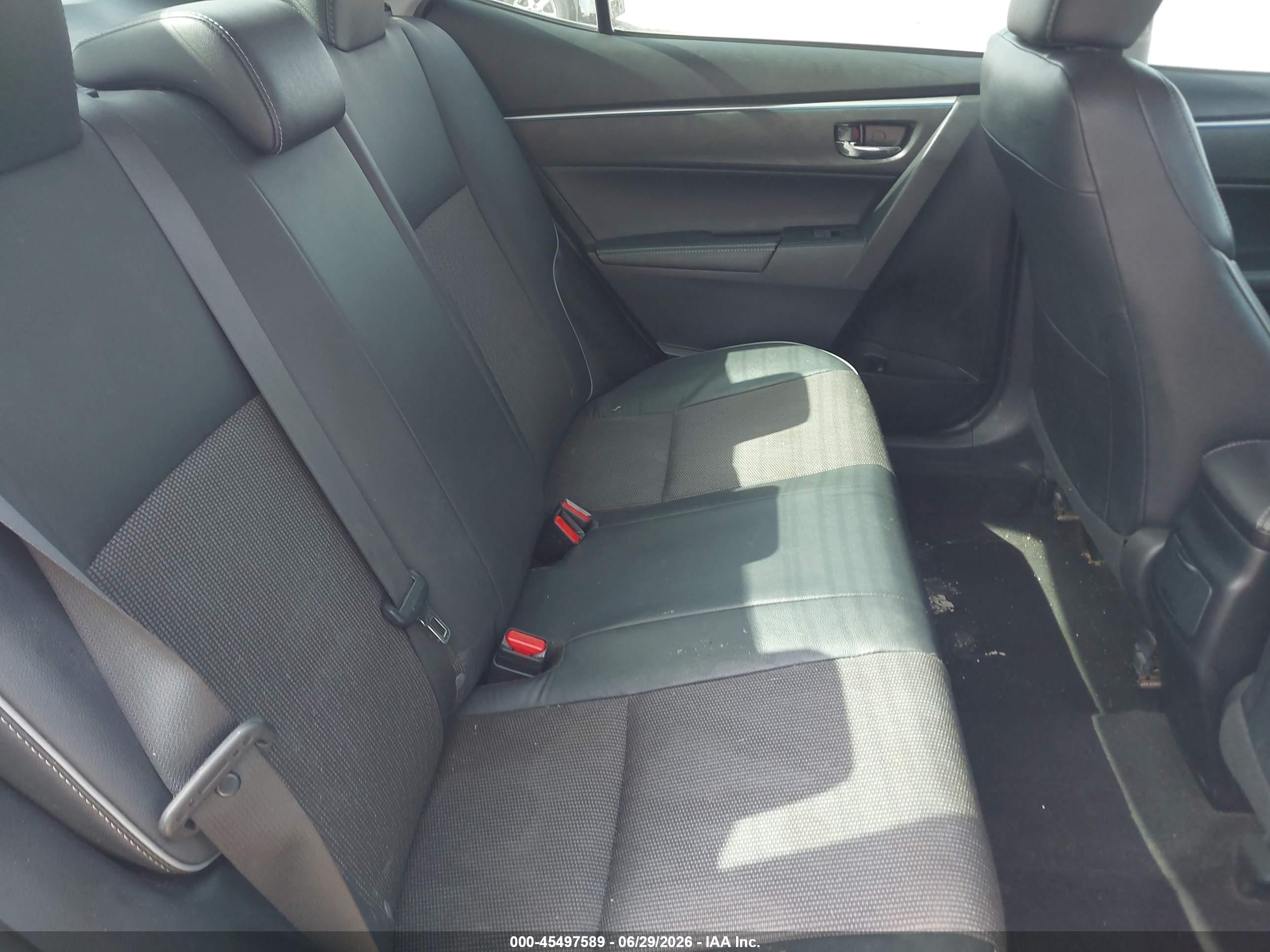 2014 Toyota Corolla S Plus Gray vin: 2T1BURHE3EC135861