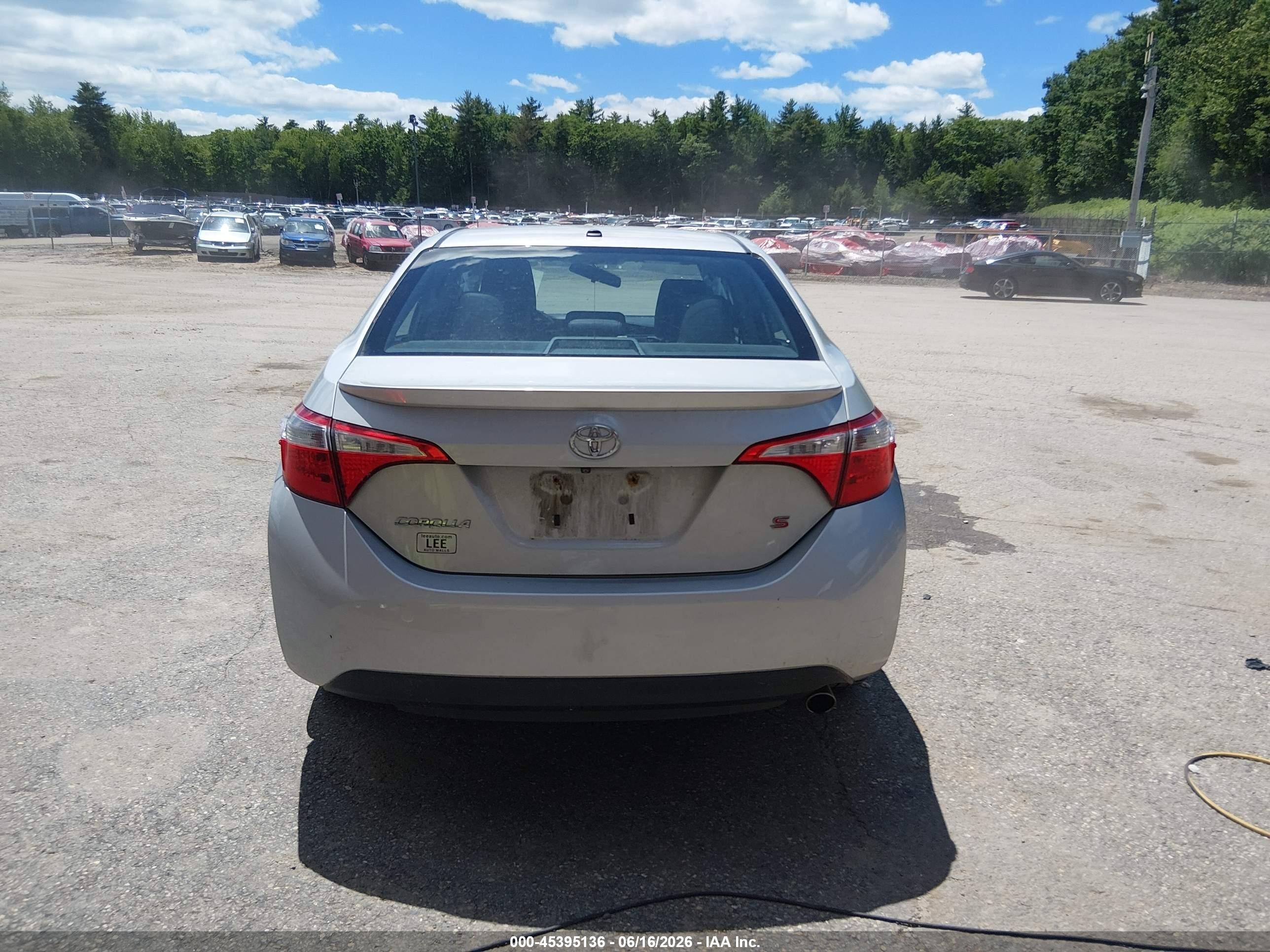2014 Toyota Corolla S Plus Silver vin: 2T1BURHE3EC139067
