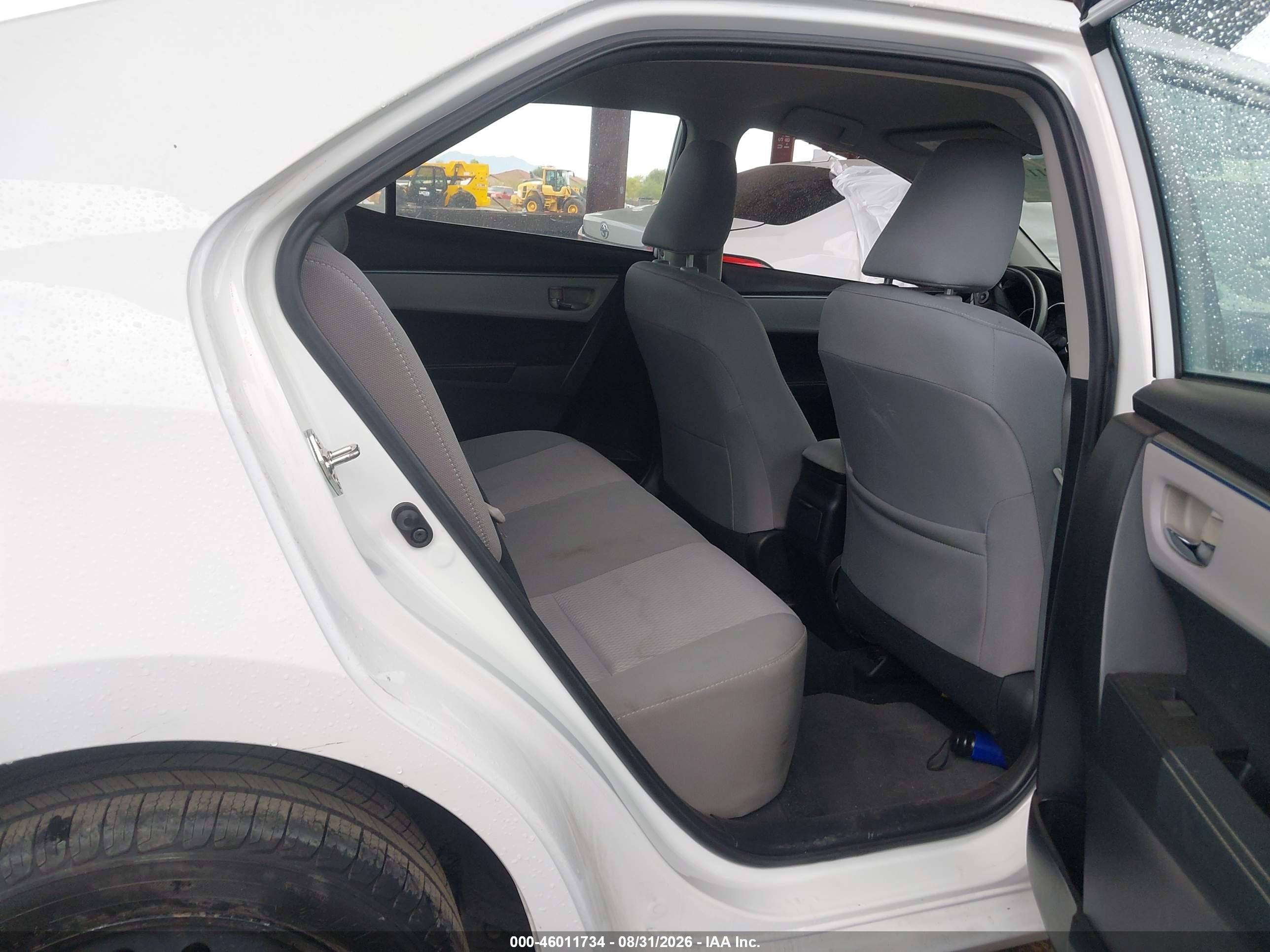 2014 Toyota Corolla Le Белый vin: 2T1BURHE3EC142969