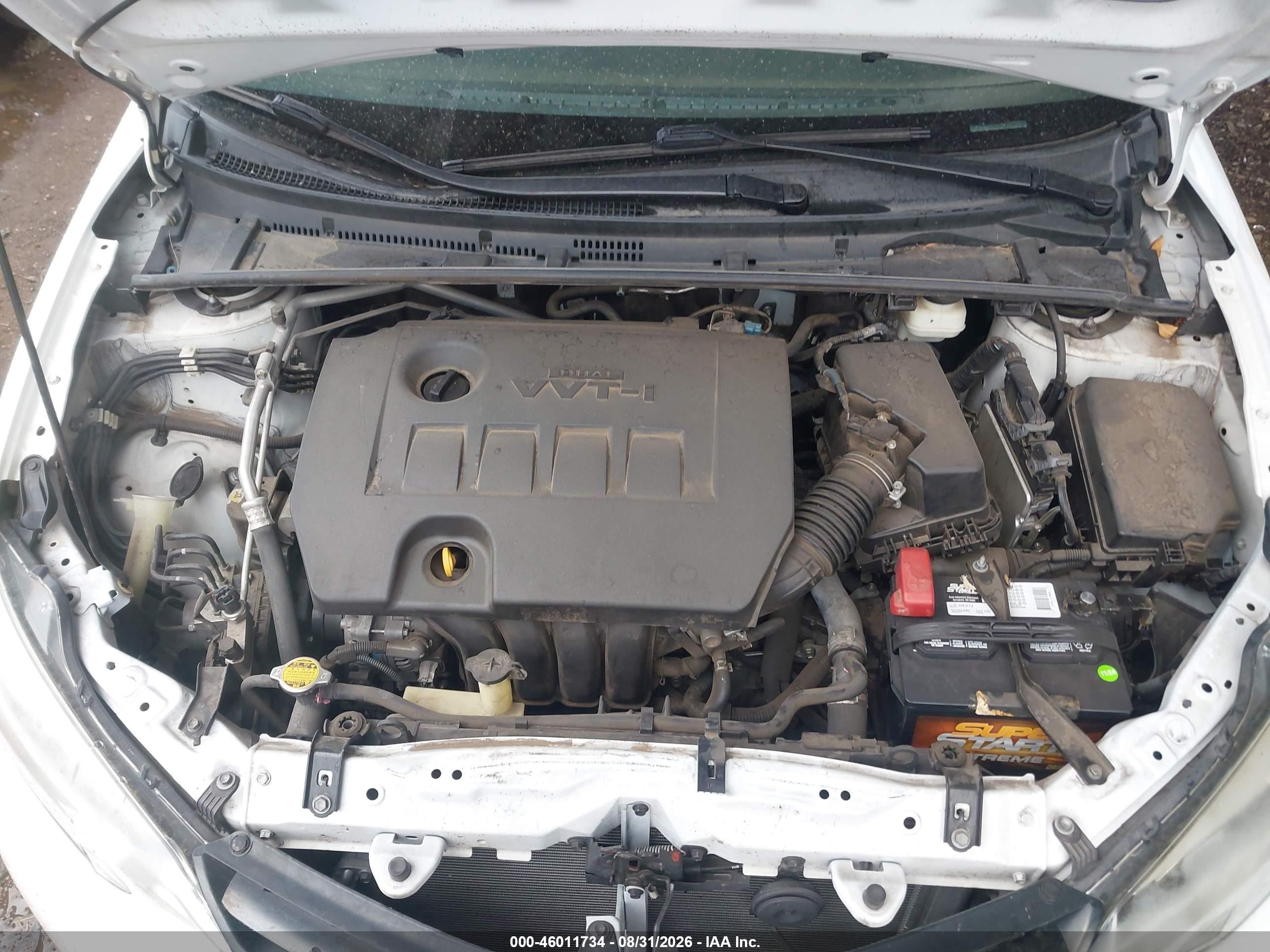 2014 Toyota Corolla Le Белый vin: 2T1BURHE3EC142969