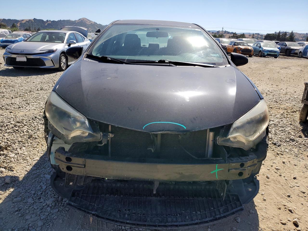 2014 Toyota Corolla Le Black vin: 2T1BURHE3EC152997