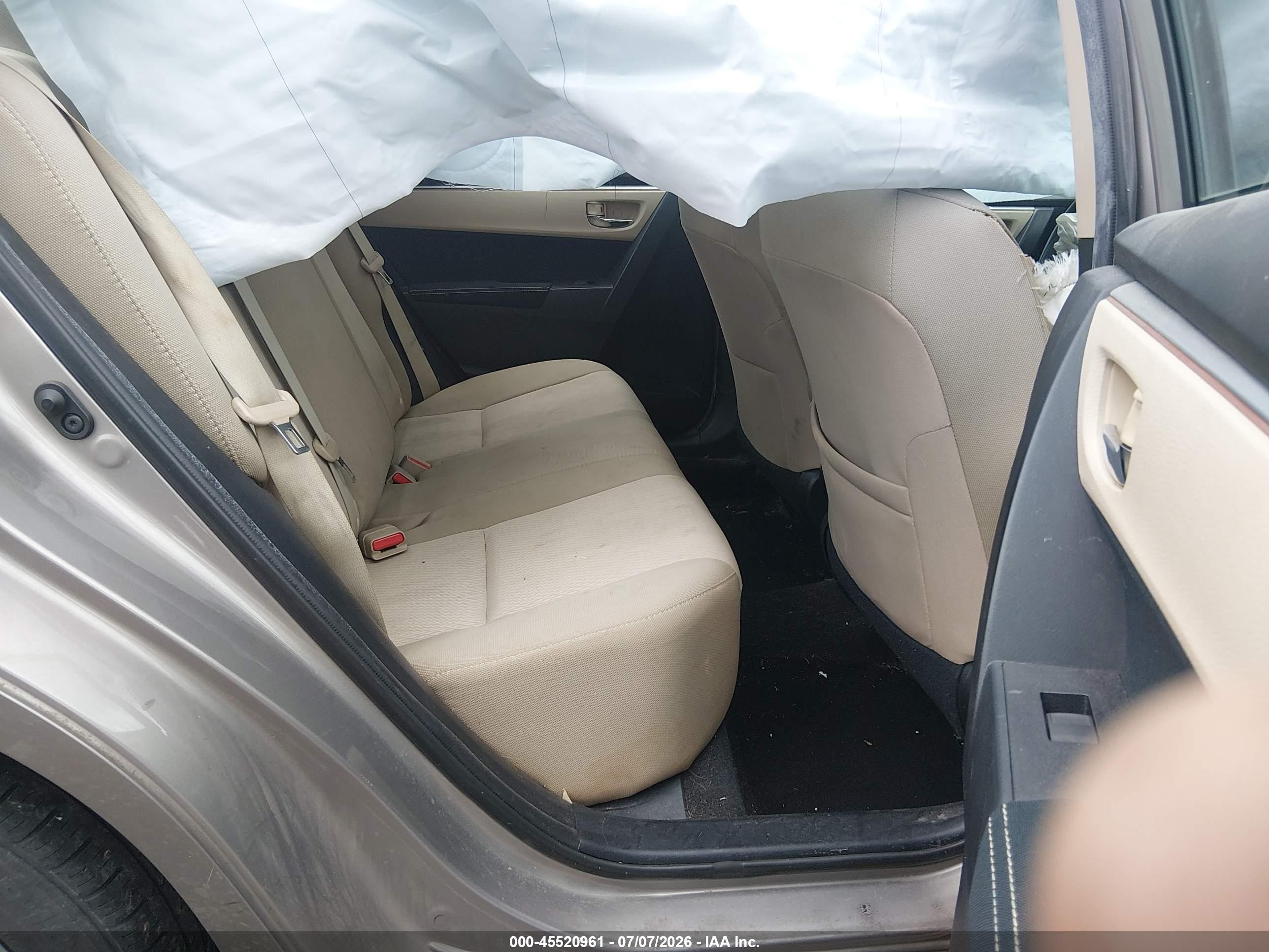 2014 Toyota Corolla Le Plus Gray vin: 2T1BURHE3EC154460