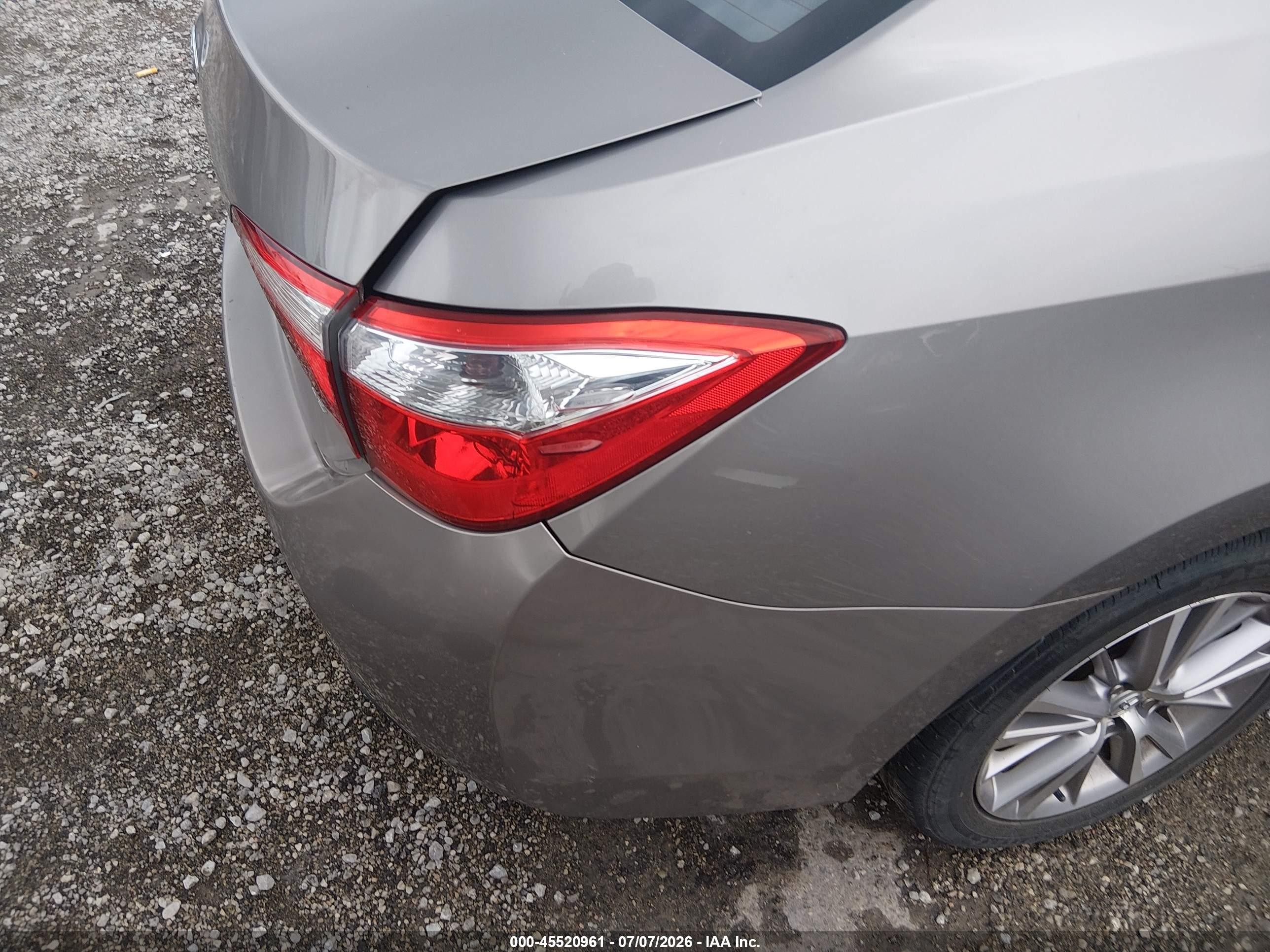 2014 Toyota Corolla Le Plus Gray vin: 2T1BURHE3EC154460