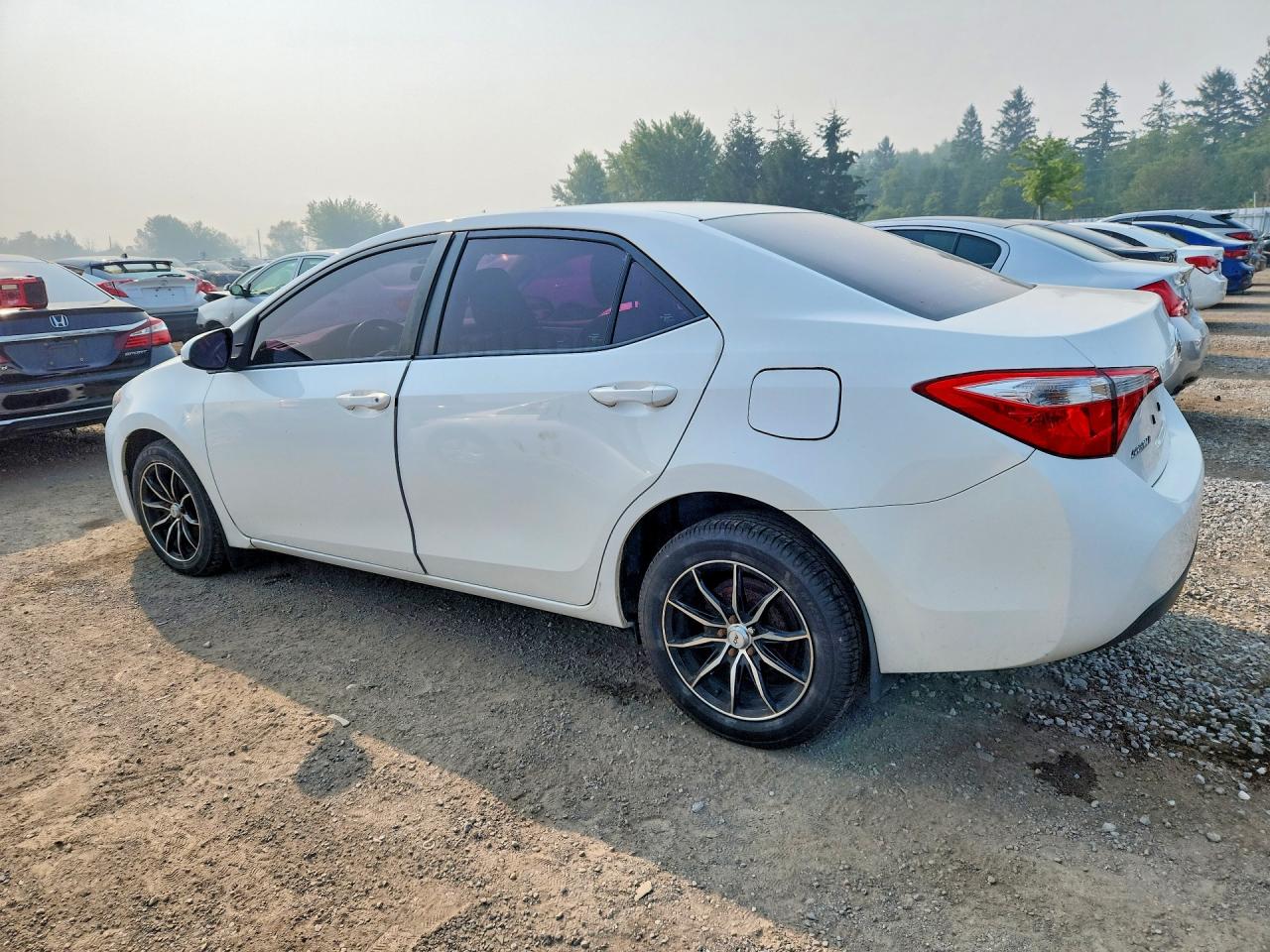 2014 Toyota Corolla L White vin: 2T1BURHE3EC161893